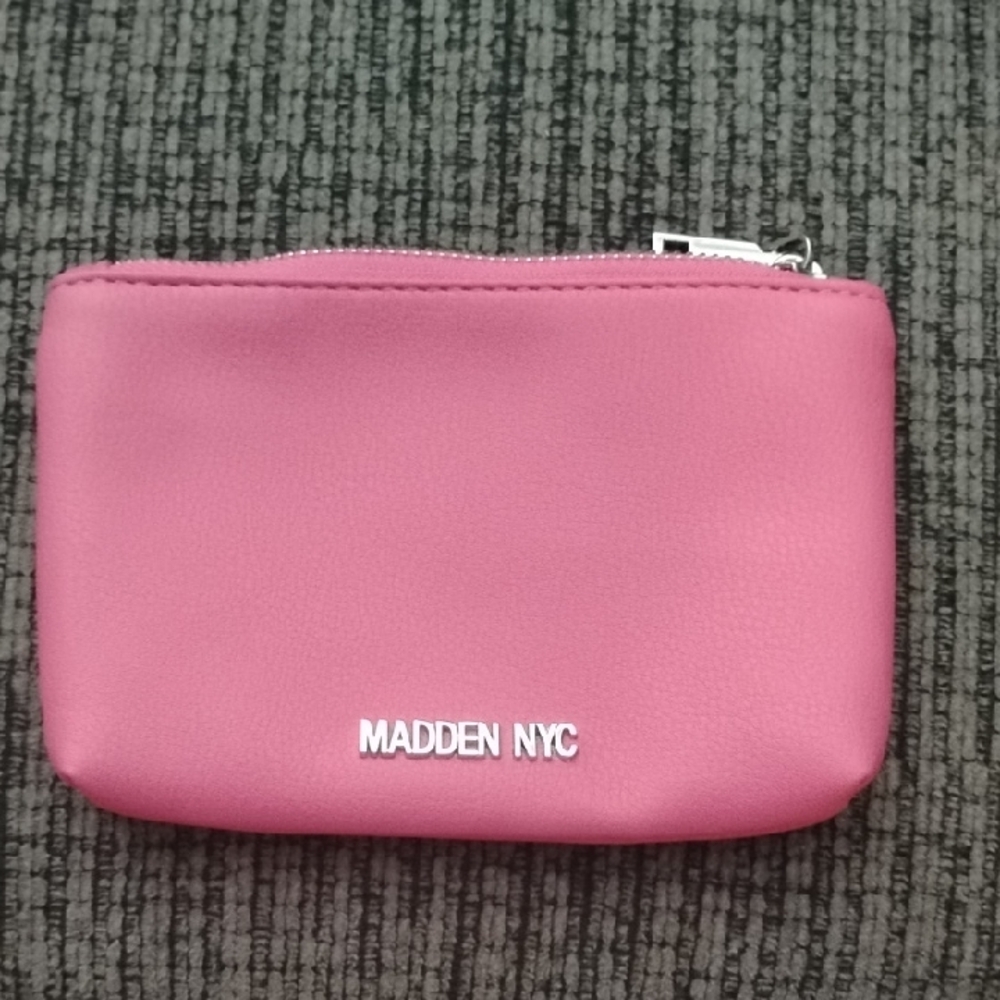 Madden NYC Pink Cosmetic Bag